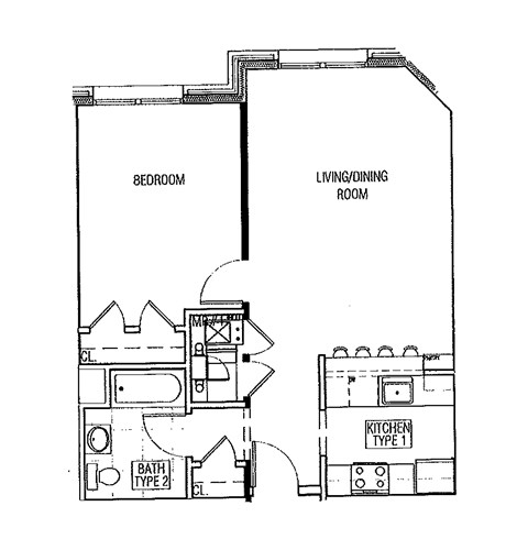 219 South Center Street 1 Bed Apartment, Affordable for Rent - Photo Gallery 8